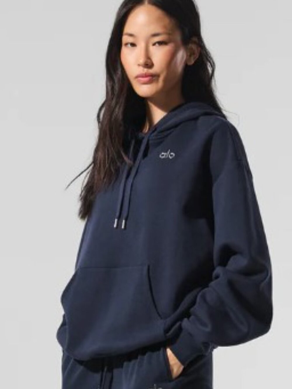 Alo Accolade Hoodie Navy - Picture 6 of 6